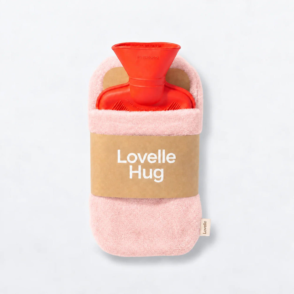 Lovelle Hug – Bærbar varmeflaske med belte