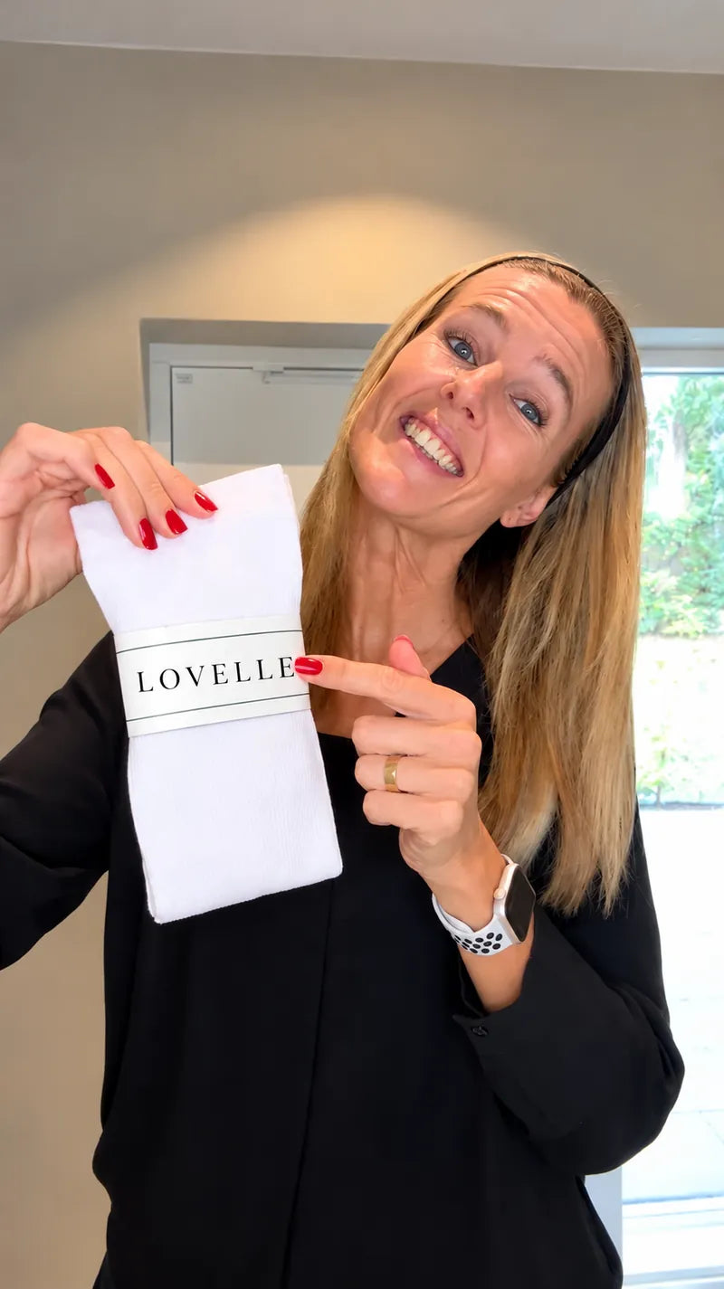 Kundebilde av Lovelle Lift støttestrømper – Margit S. · Hamar