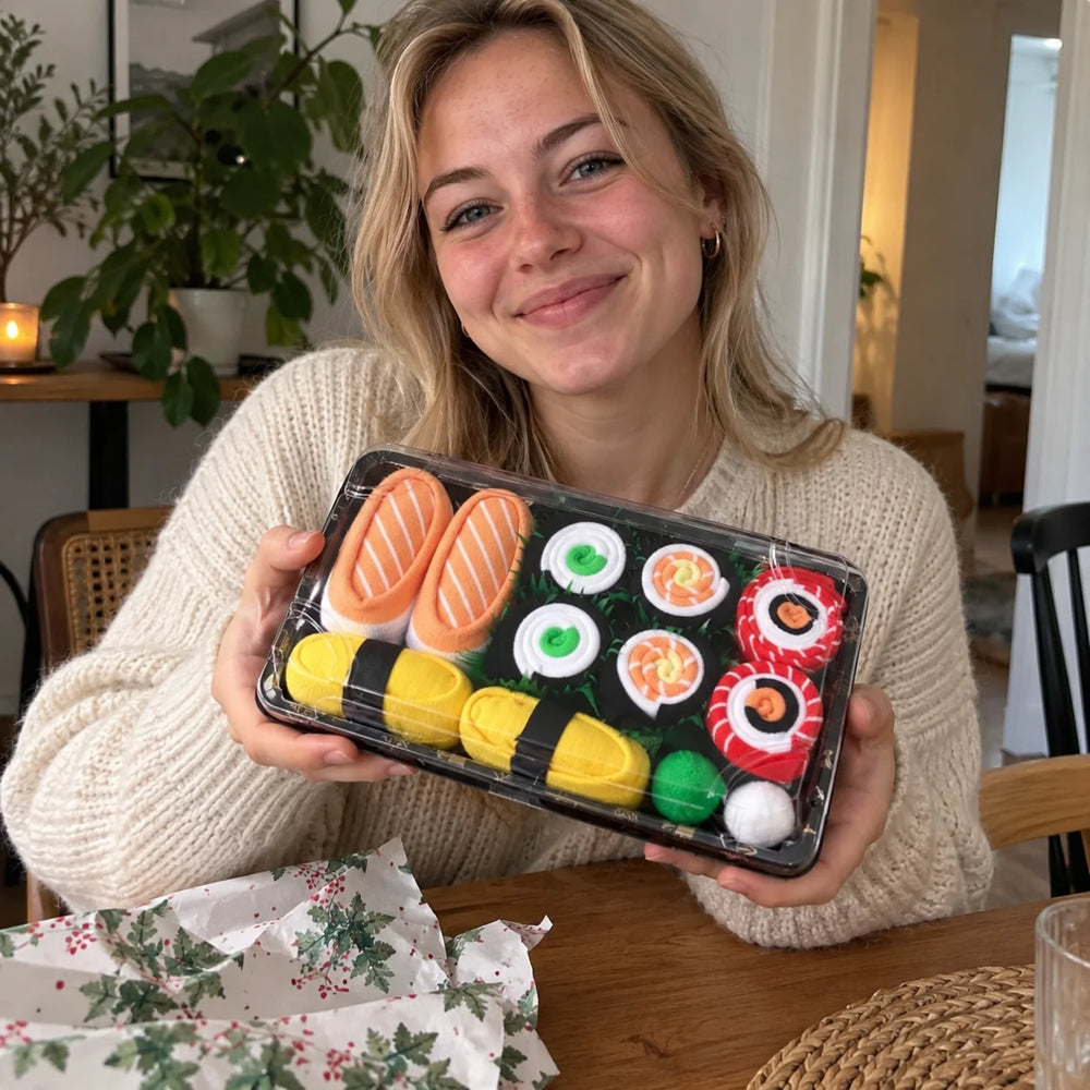 Lovelle Sushi – Sushi-sokker i gaveæske
