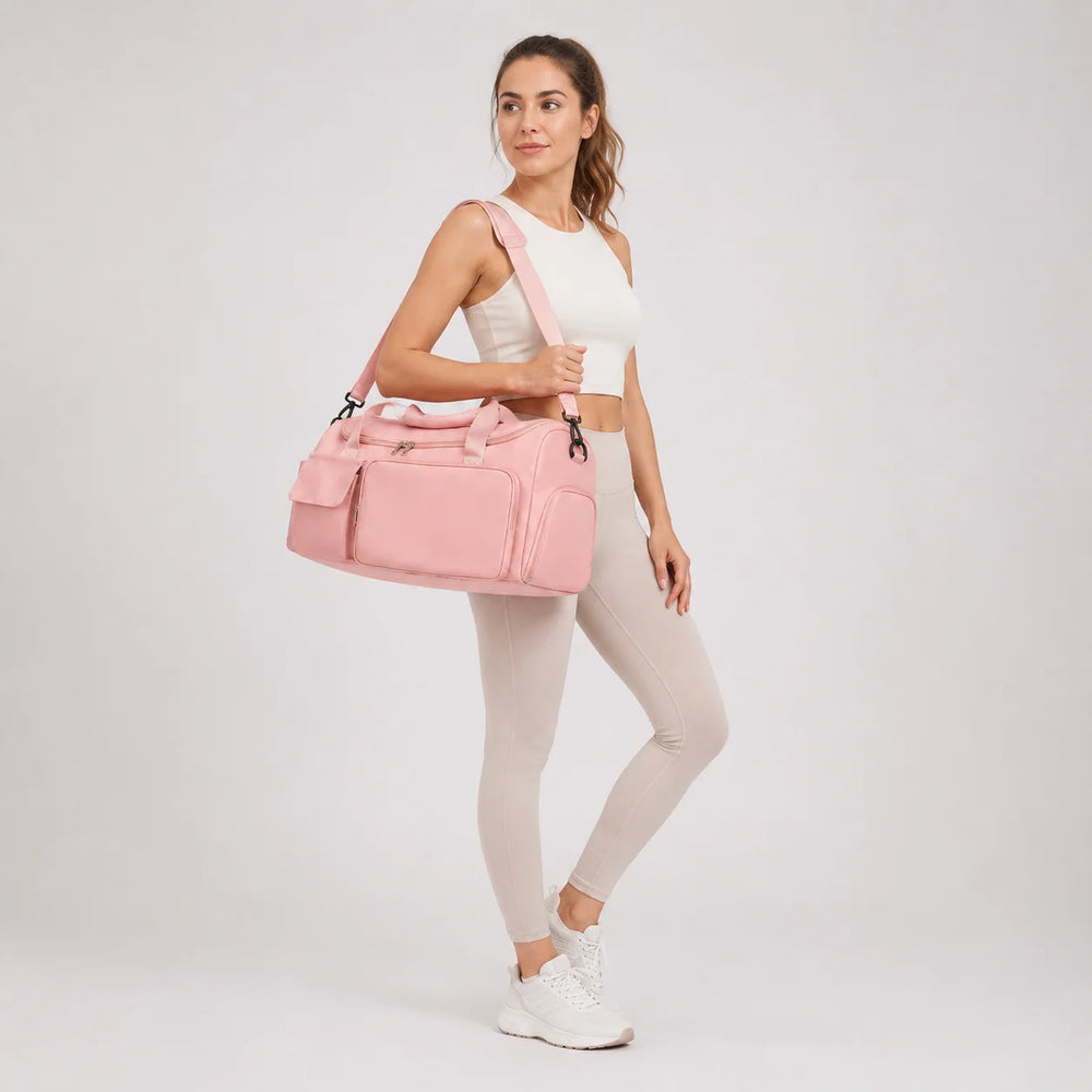 Sports- og weekendbag med skorom