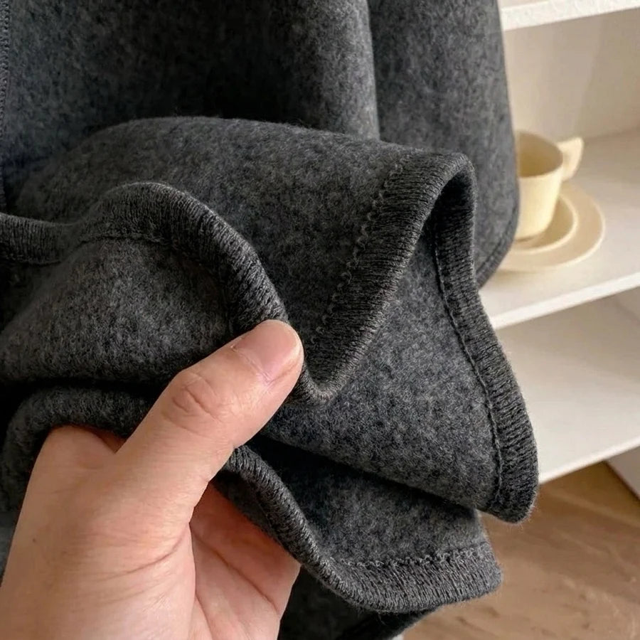Lovelle Poncho – Fjærlett poncho i bomullstwill